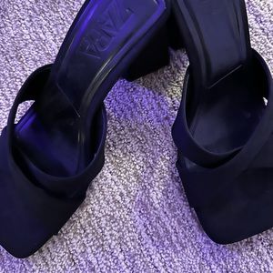 Zara heels, size 5, black